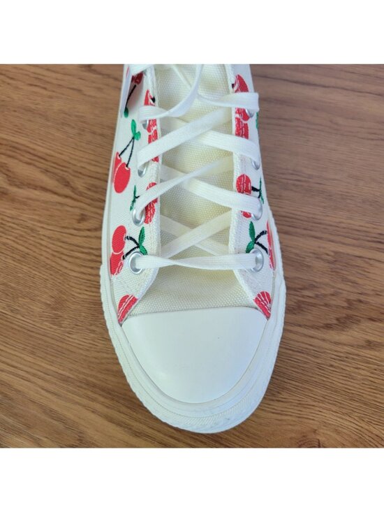 NEW Women ✨Converse Chuck Taylor All Star Lift Platform Sz 9 Womens Shoes Cherries A08096C